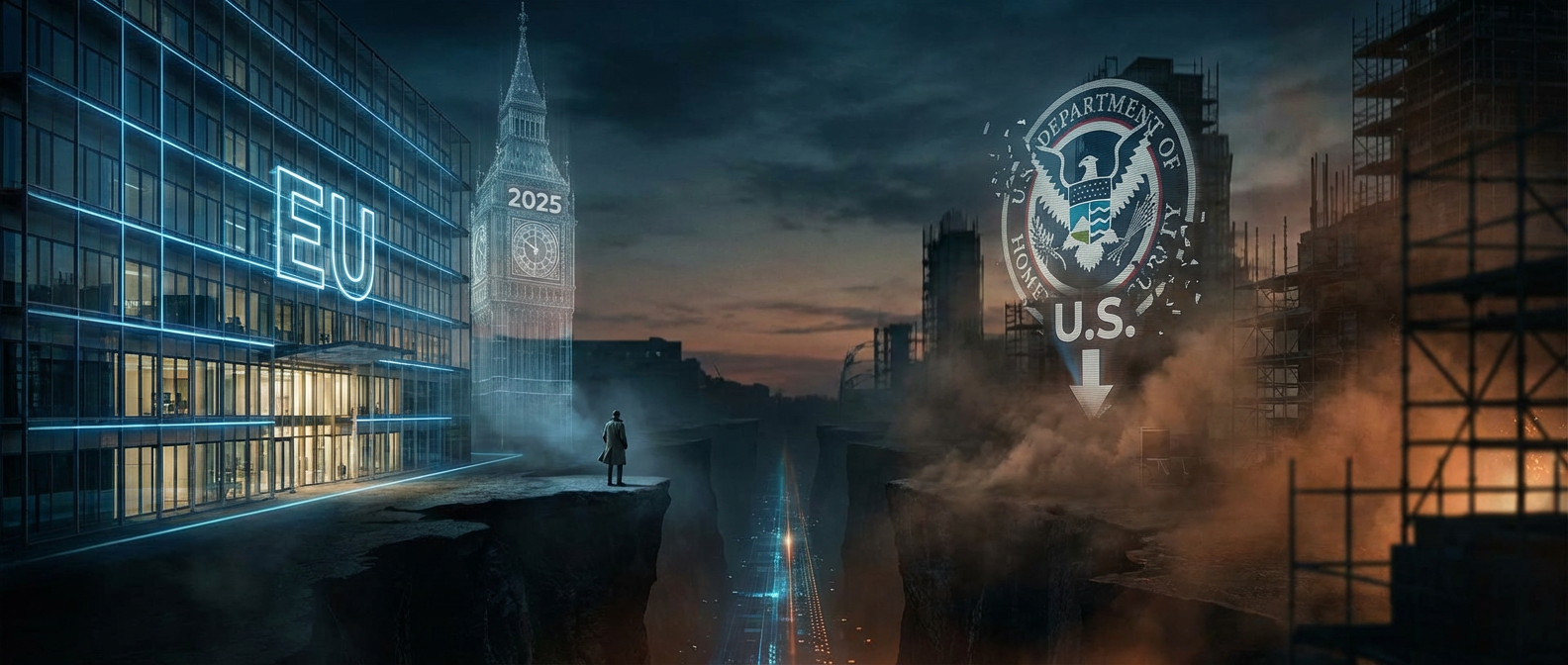The Great Regulatory Divide: Why the EU and U.S. Are Moving in Opposite Directions on AI Governance